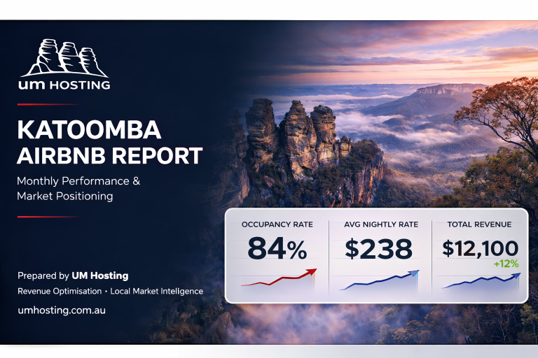 Katoomba Airbnb market report by UM Hosting